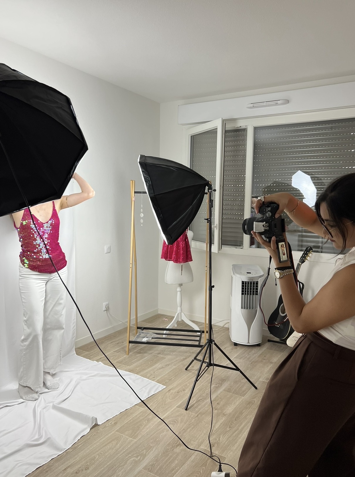 Mode — shooting photo en studio